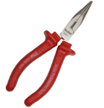 Pince bec demi-rond droit