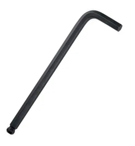 Clé mâle 6 pans tête sphérique chrome vanadium finition noire