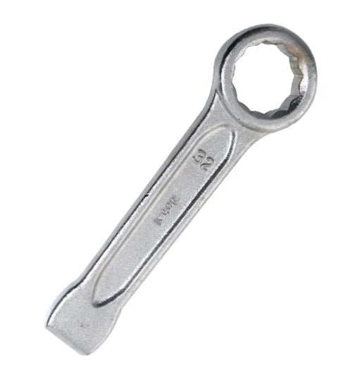 Clé polygonale à frapper bihexagonale 12 pans chrome vanadium