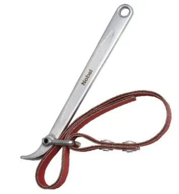 Clé universelle à sangle en caoutchouc antidérapant – finition chrome