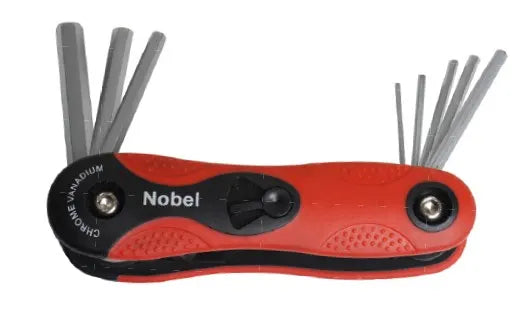 Jeu de clés mâles courtes 2 à 8 mm chrome vanadium avec boîtier